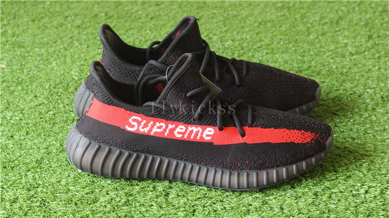 2017 Supreme x Adidas Yeezy Boost 350 V2 Black